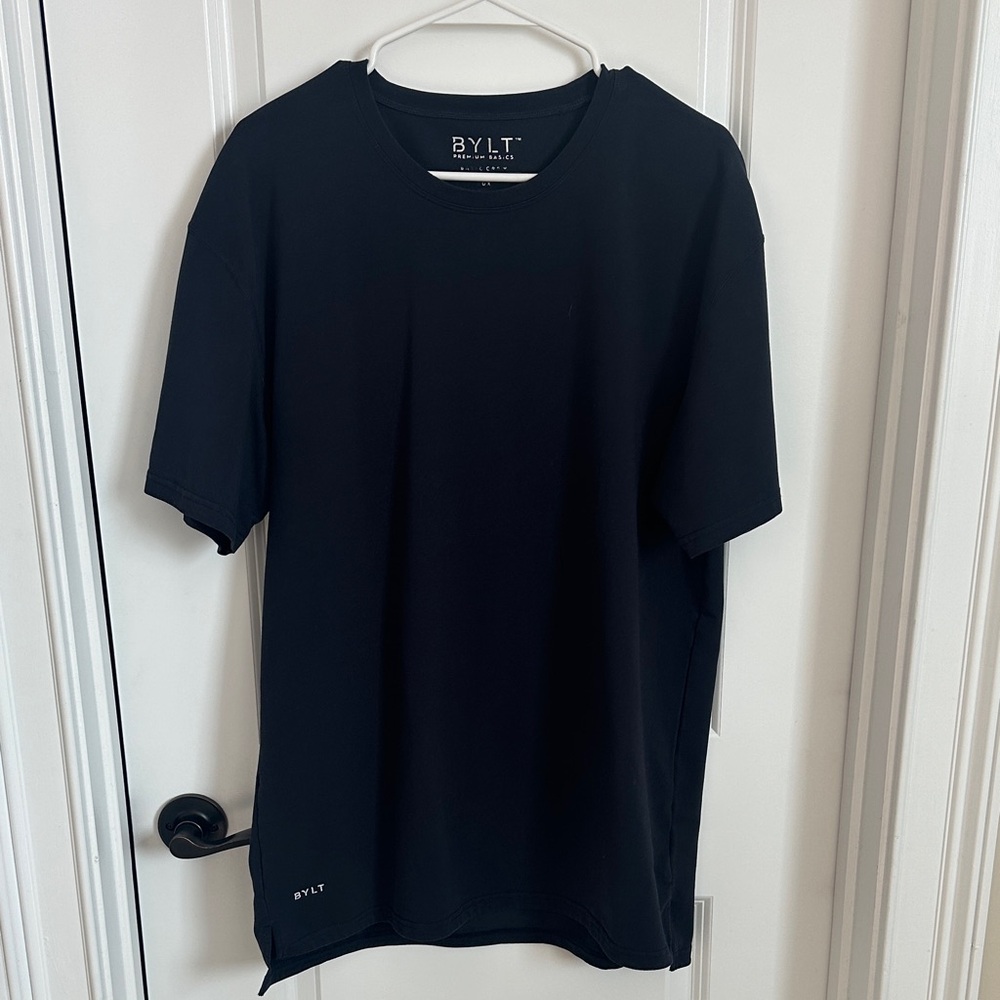 BYLT Men's Navy Basic Crew T-Shirt
